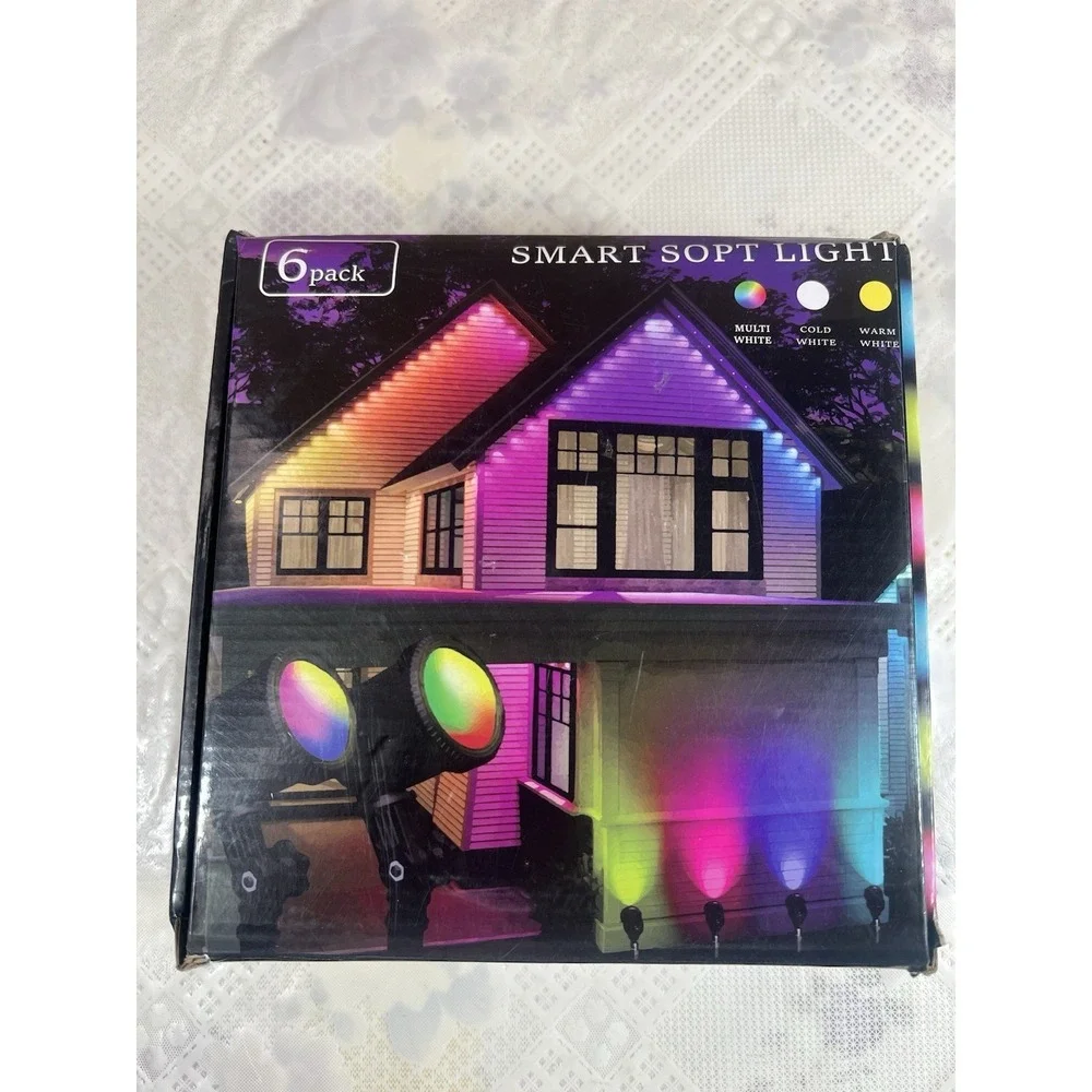 VANGLOW outdoor Spotlights 6‎ Pack Smart 12v-24v- Low Voltage Landscape Lighting